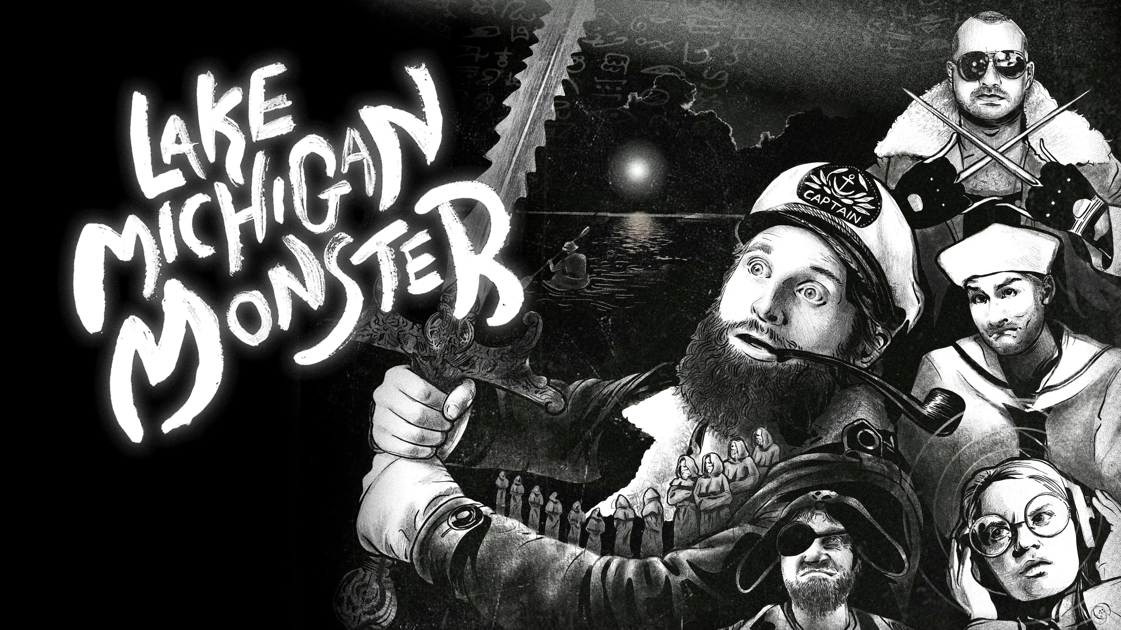 Lake Michigan Monster poster